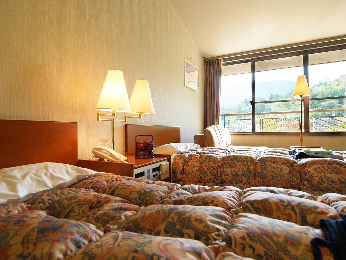 Kamiyama Onsen Hotel Shikinosato & Iyashinoyu Токушима Екстериор снимка